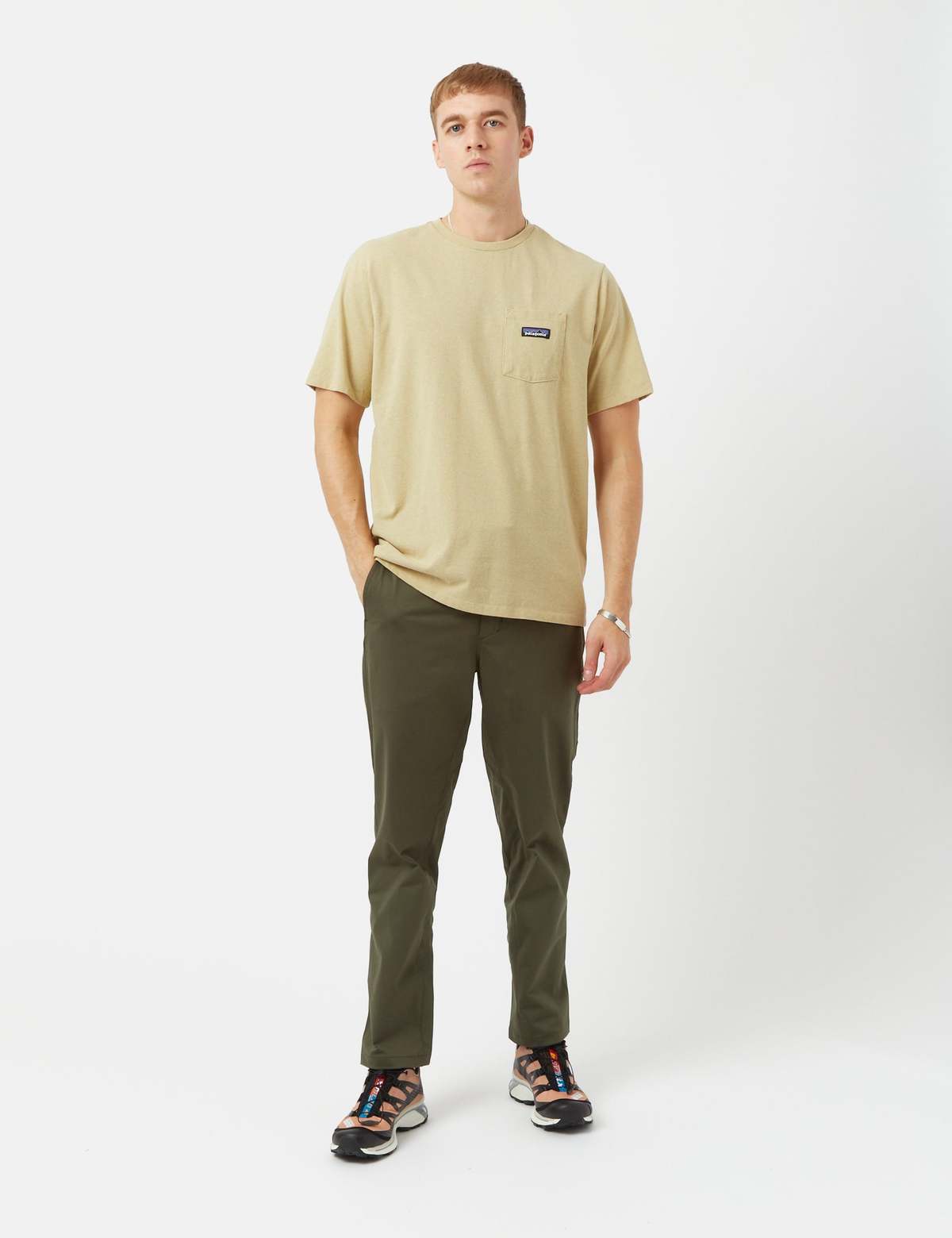 Patagonia Transit Traveler Pants Slim - Basin Green | Garmentory