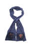 3.1 Phillip Lim Medallion Scarf - Lapis - Thumbnail 1