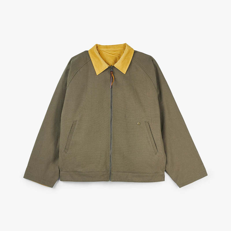 【新品】Gorch Cotton Silk Collar Work Jacket GYXHPTD Classic Retro Collar Workwear Casual Jacket for Men