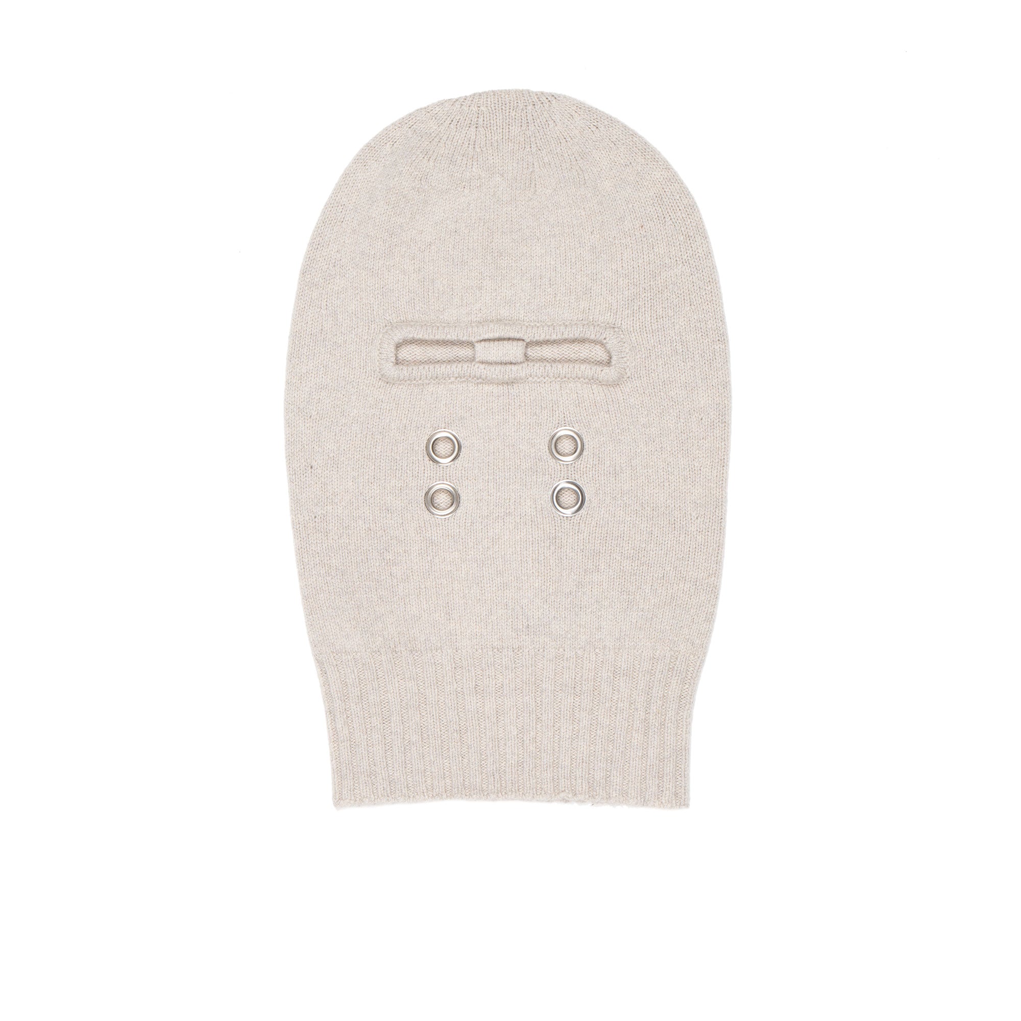 Rick Owens Gimp Balaclava - Pearl | Garmentory
