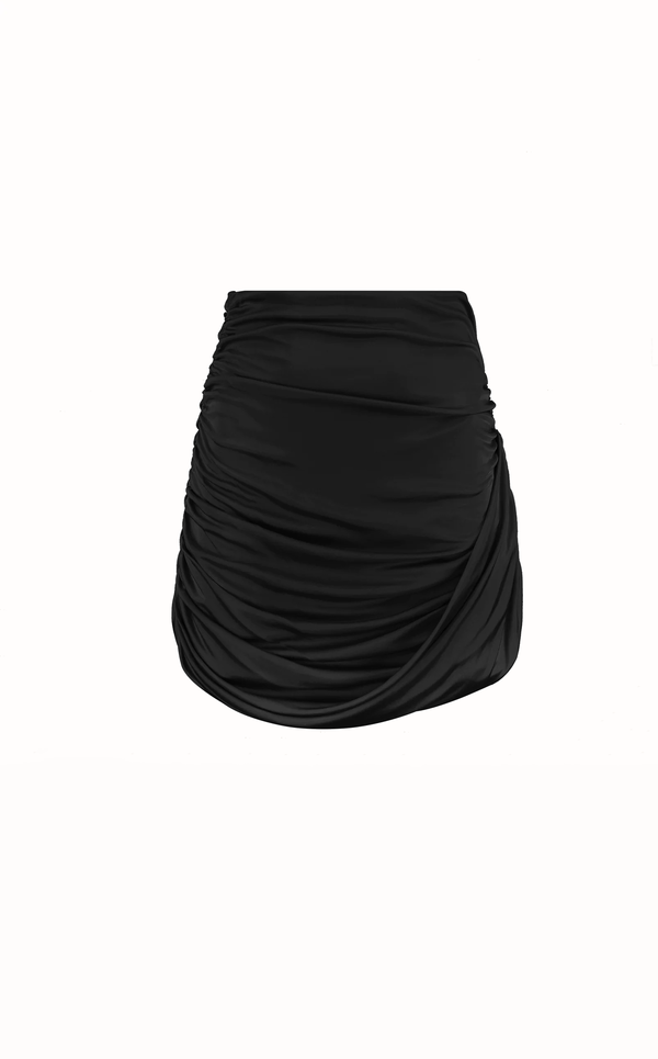 GAUGE81 Kanda Mini Skirt Black Garmentory