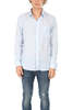 Blue&Cream Linen Button Down - Blue/White Stripe - Thumbnail 1