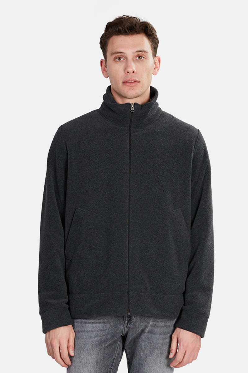 Harris Wharf London Harrington Jacket - Black