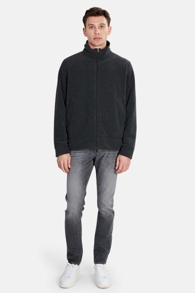 Harris Wharf London Harrington Jacket - Black