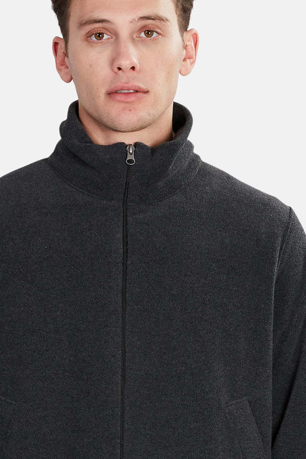 Harris Wharf London Harrington Jacket - Black