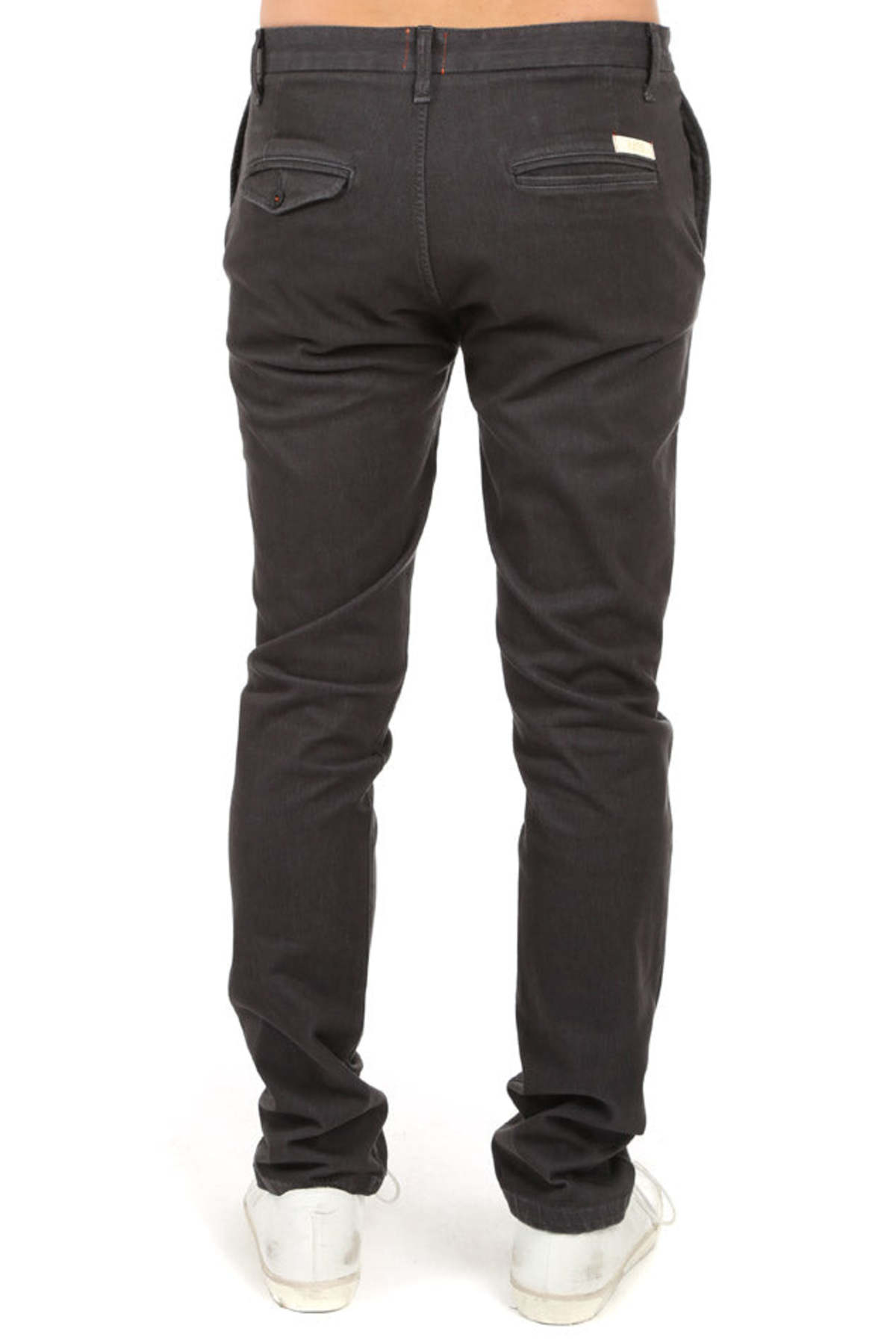Kato French Terry Slim Chino - Charcoal - Image 3 of 5