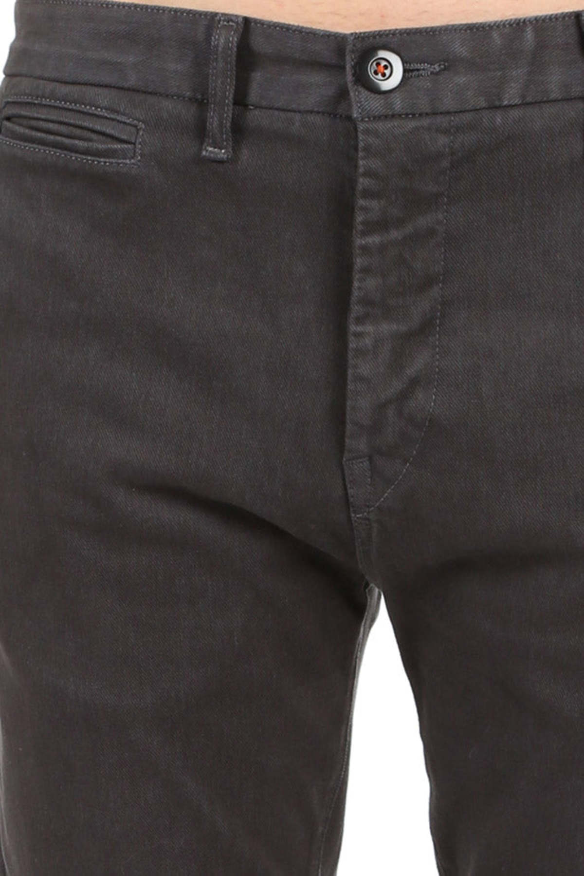 Kato French Terry Slim Chino - Charcoal - Image 4 of 5