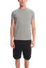 Officine Generale Crew Neck Tee - Grey - Thumbnail 1
