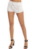Poupette St Barth Edma Boxer Short - White - Thumbnail 2
