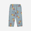 Kids Bobo Choses Mr O Clock Trouser - Light Blue/Grey - Thumbnail 5