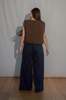 OUND Hand Knitted Acacia Wool Vest - Earth - Thumbnail 3