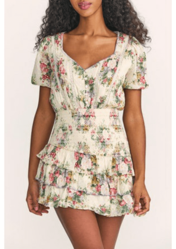 Love Shack Fancy Keelin dress Shining Gemstone Garmentory