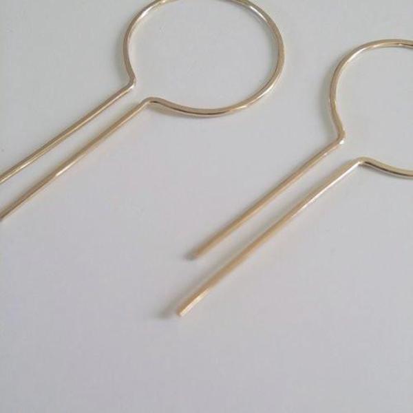 Nepheliad Dreamcatcher Open Hoop Earrings