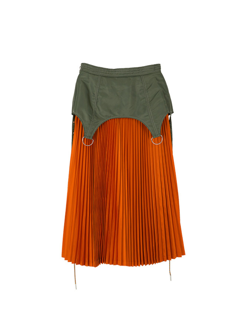 ANDERSSON BELL Plaid Pleated Military Skirt | Garmentory