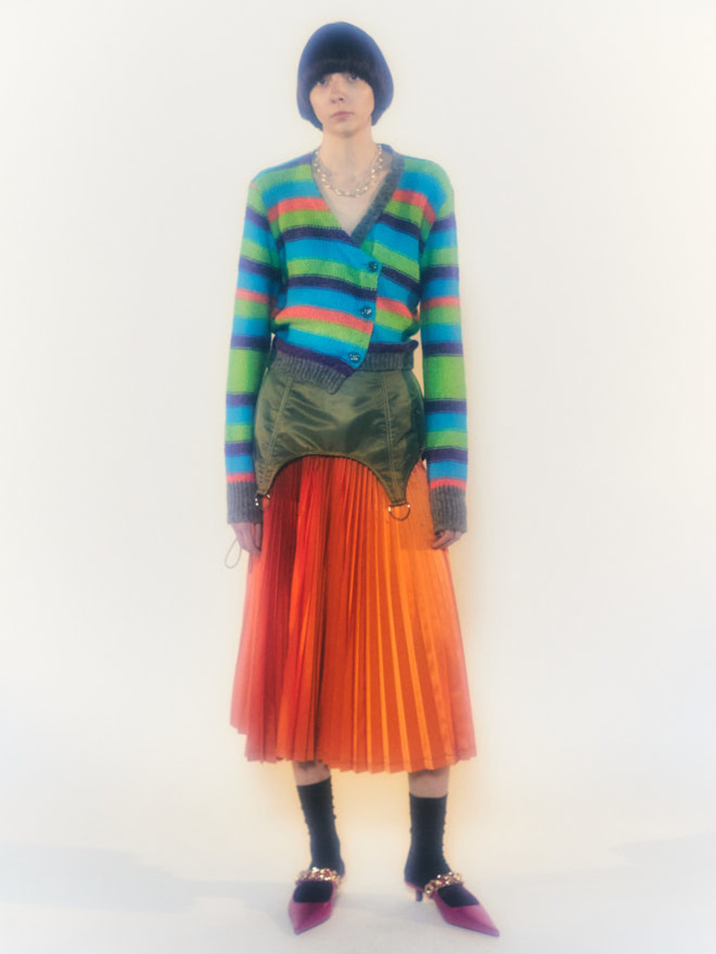 ANDERSSON BELL Plaid Pleated Military Skirt | Garmentory