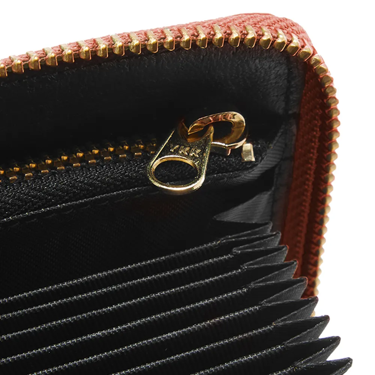 カードケース・名刺入れ JILLSTUART Crocker Embo Leather Accordion Card Wallet SA5B22 COACH® | Accordion Card Case In Blocked Signature Canvas