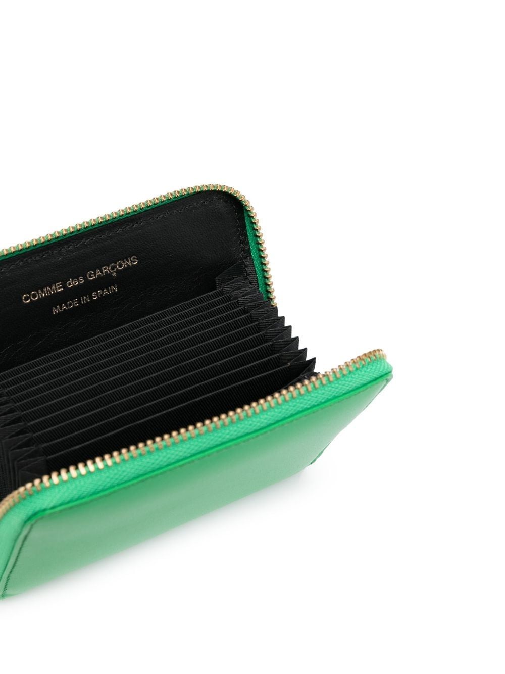 ◇LE MASQUE◇ Dot 3-stage accordion coin card wallet green DOT Pocket 3-layer Half Wallet Coin Money Card Wallet green