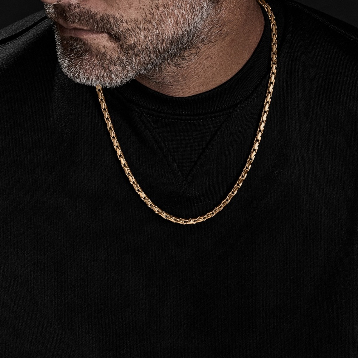 SAYAKA DAVIS NEW YORK Medium Fluted Chain Necklace - Gold - Image 3 of 3