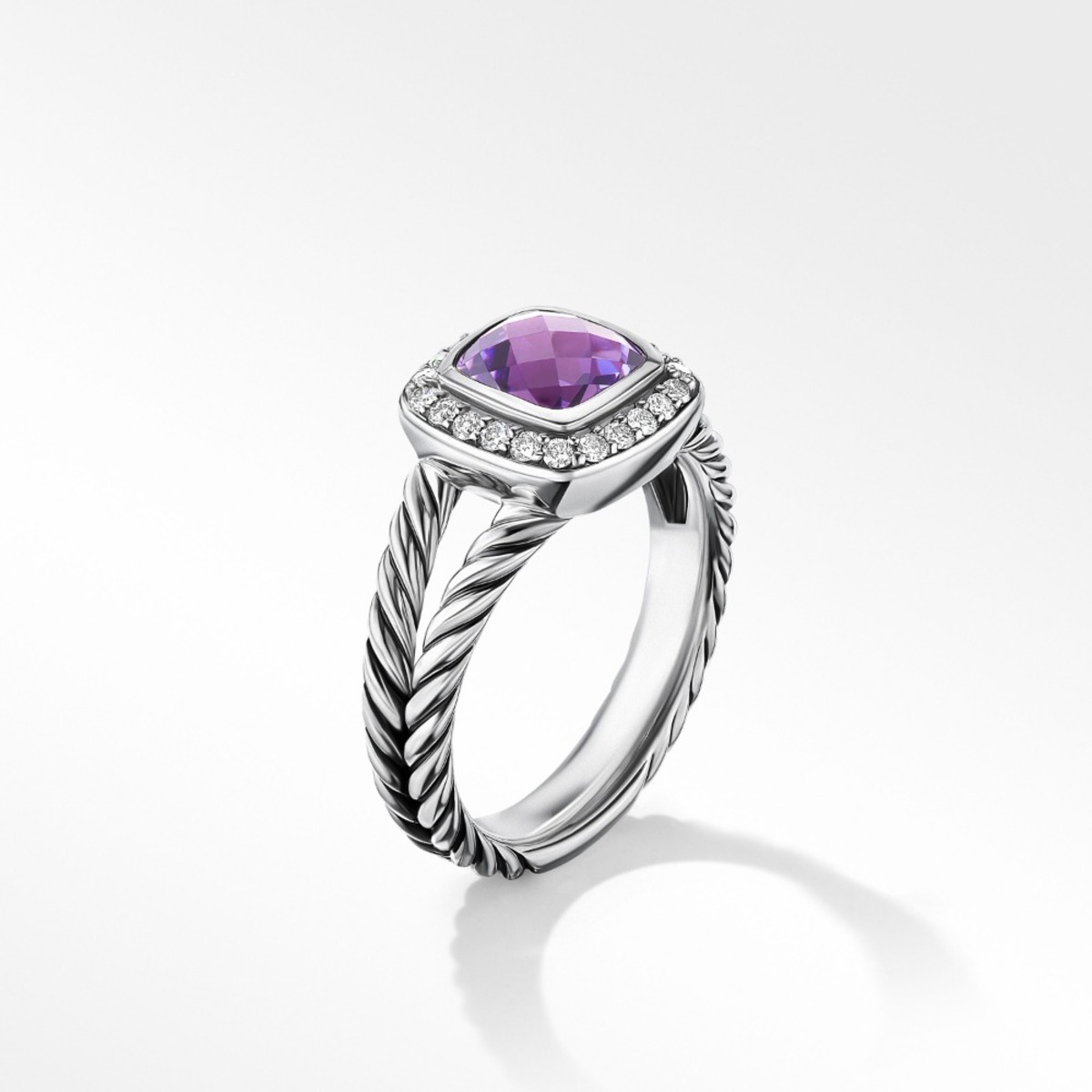 SAYAKA DAVIS NEW YORK Petite Albion® Ring with Amethyst and Pa - Image 2 of 4