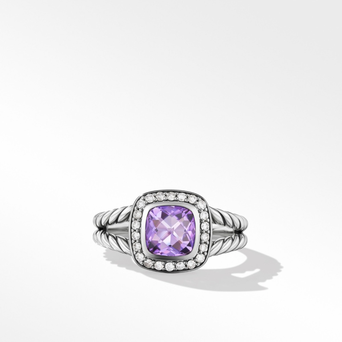 SAYAKA DAVIS NEW YORK Petite Albion® Ring with Amethyst and Pa - Image 3 of 4