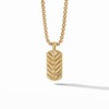 SAYAKA DAVIS NEW YORK Pavé Tag - 18K Yellow Gold/Diamond Pendant - Thumbnail 2