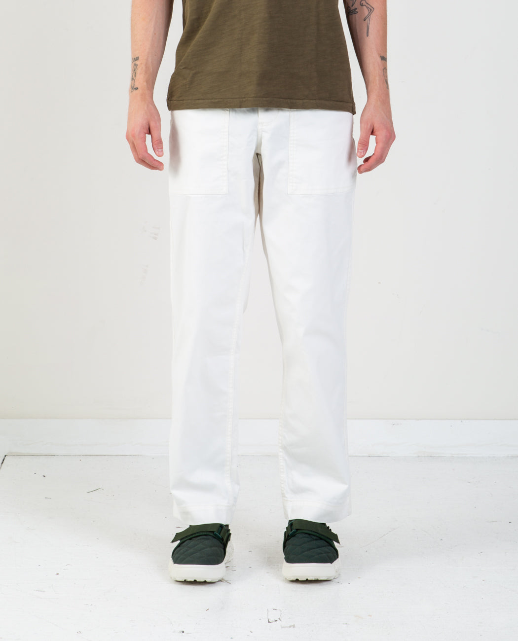 Alex Mill Flat Front Pant Chino in Black