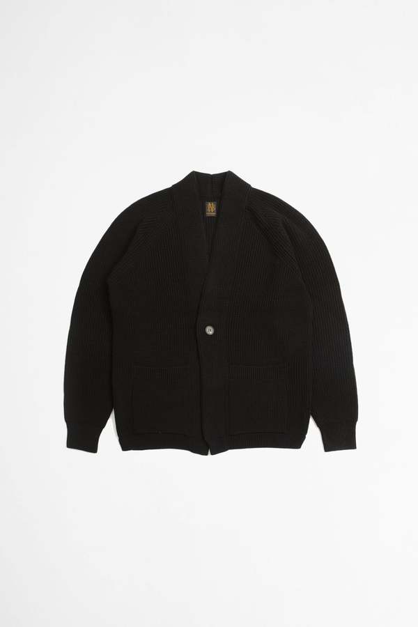 Batoner Signature 1B Cardigan - Black | Garmentory