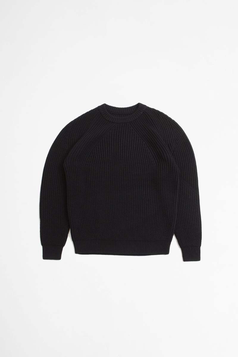 Batoner Signature Crew Neck - Navy | Garmentory