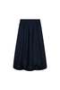 Kowtow Petal Skirt - Navy - Thumbnail 7