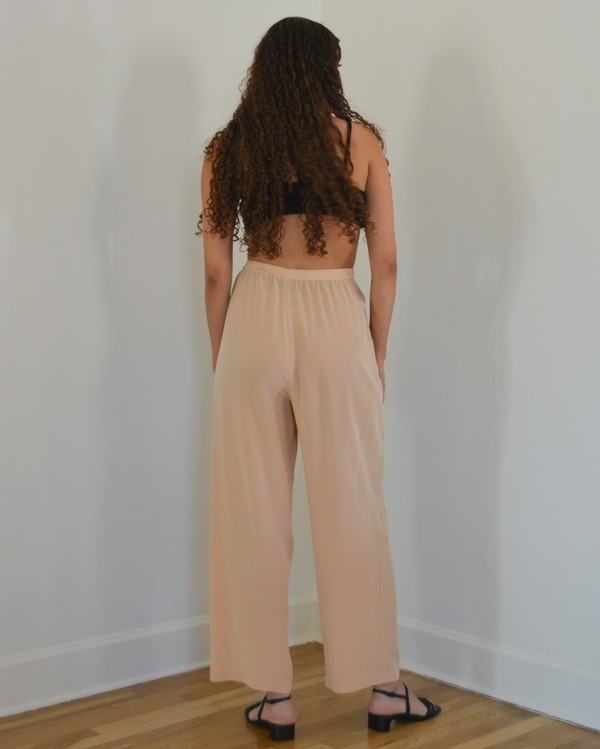 dkny silk pants