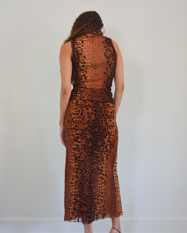 mini dress with lace Lace Mini Dress with Lace-Up Front M / BLACK/NUDE / 03260 main image 0