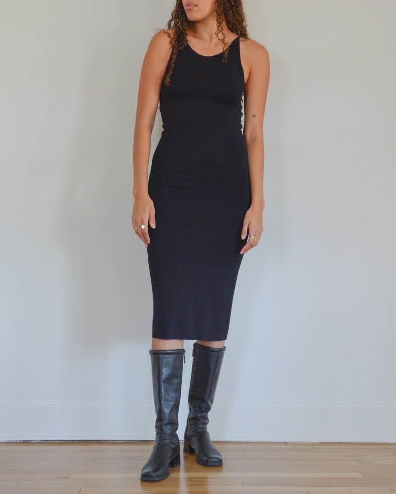 moda international knit dress Sweater Dress Moda International S (4-6)