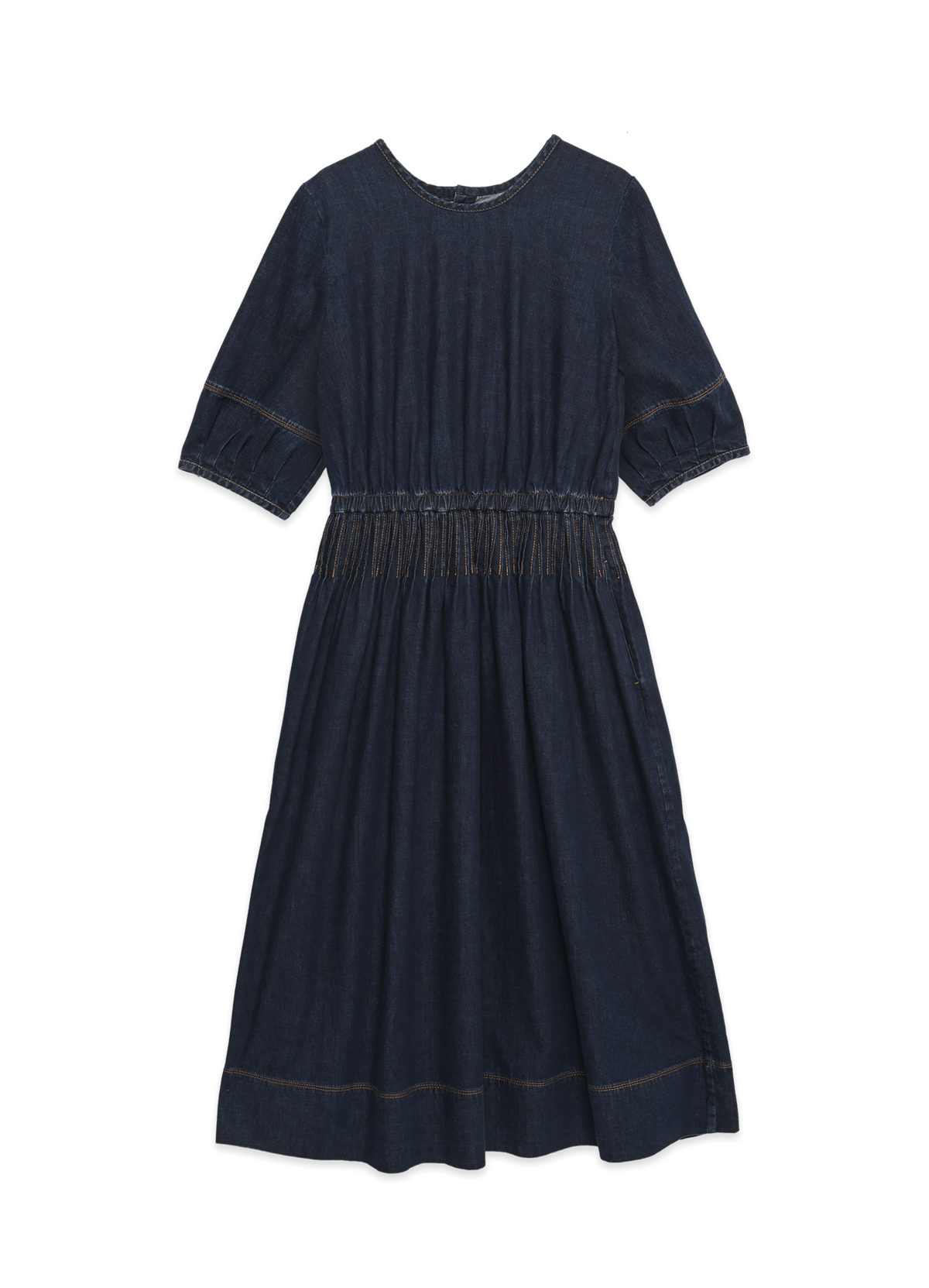 ymc denim dress YMC Garden Cotton Denim Dress