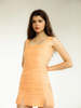 Tach Clothing Afrodita Linen Dress - Orange - Thumbnail 2