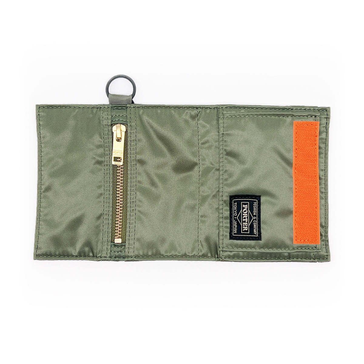 Porter Yoshida Tanker Wallet Sage Green Garmentory