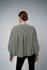 Santicler Ada Draped Back Cashmere Sweater - Granite - Thumbnail 3