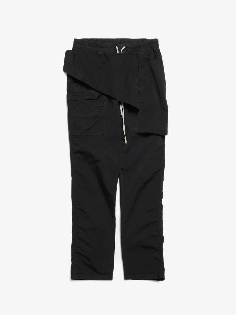 Rick Owens Drkshdw Memphis Cargo Drop Crotch Pants - Black