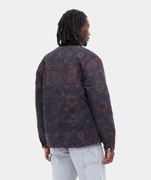 CARHARTT WIP Michigan Coat - Dark Navy Multi Verse | Garmentory