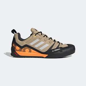 Adidas Terrex Swift Solo Approach Shoes - Beige Tone/Grey One/Flash Orange  | Garmentory
