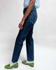 Straight Leg Denim - Dark Wash - Thumbnail 3
