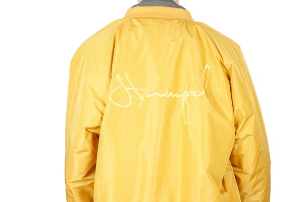 Stampd Script Varsity Jacket - Yellow | Garmentory