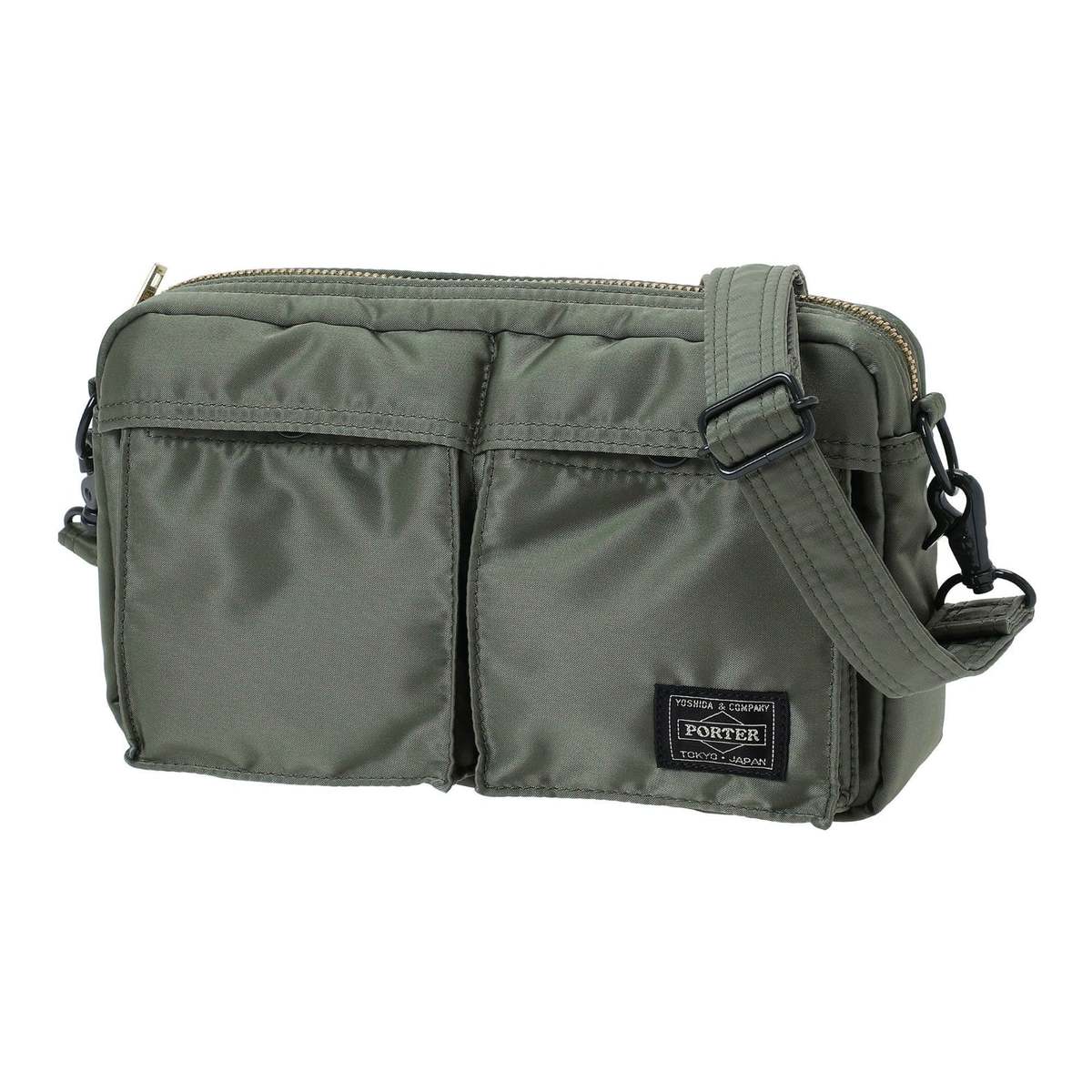 Porter Yoshida Tanker Shoulder Bag - Sage Green | Garmentory