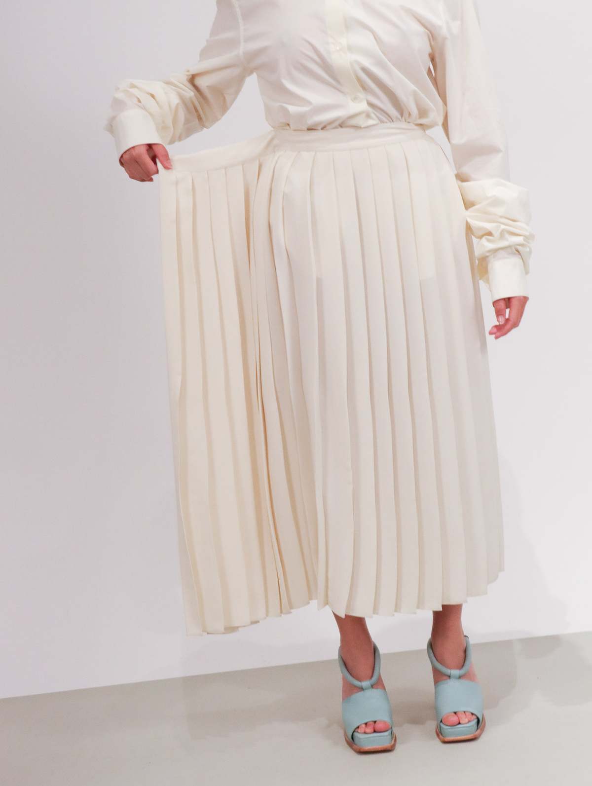 スカート MAISON MARGIELA SILK MIDI SKIRT MAISON MARGIELA | SILK MIDI SKIRT
