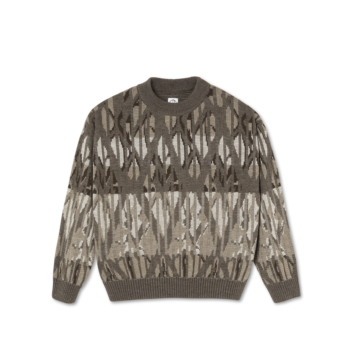 Polar Skate Co. Paul Knit Sweater - Brown - Image 1 of 4