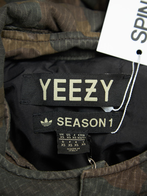 adidas gazelle silver green womens adidas Originals Camo Relaxed Men's Zip-Up Sweatshirt main image 1
