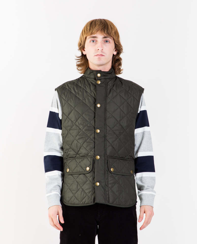 Barbour Lowerdale Gilet Vest ARMY Garmentory