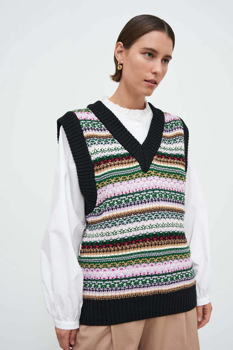 Winter Bloom Vest