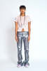 Collina Strada Puddle Flare Pants - Silver - Thumbnail 2