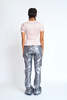 Collina Strada Puddle Flare Pants - Silver - Thumbnail 5