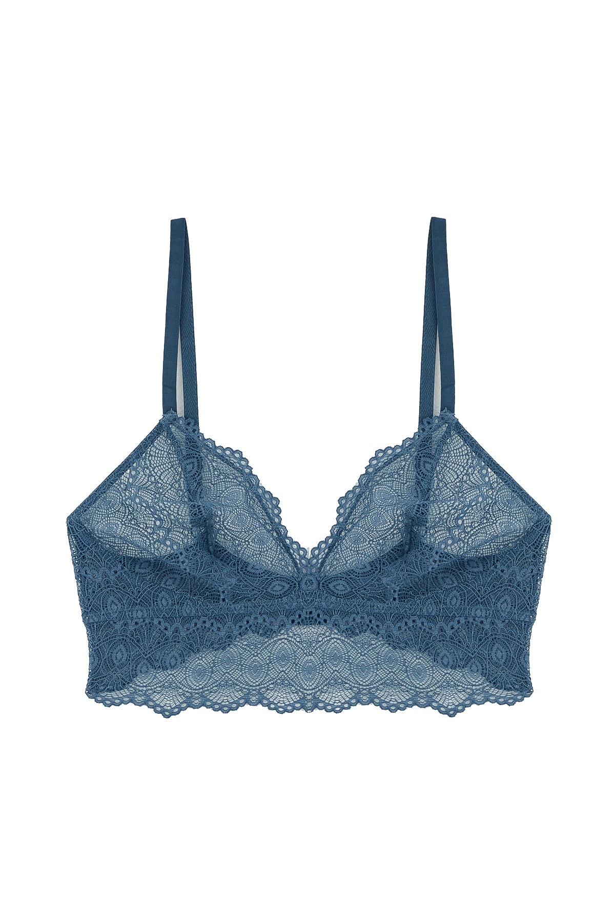 Else Camellia Soft Triangle Bra Cornflower Garmentory